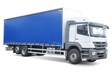 Car Hire Grays - 26 Tonne Curtain Side Truck - Truck hire Grays