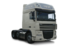 Car Hire Grays - 44 Tonne Sleeper Truck - Truck hire Grays